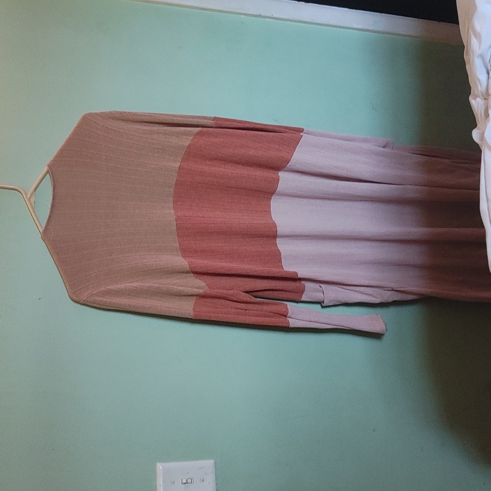 TRI Color Cardigan - Picture 3 of 3